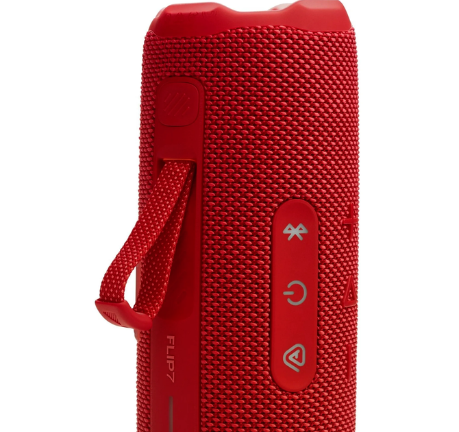 Портативная колонка JBL Flip 7 Bluetooth IP68 35 Вт - Красная - изображение 4