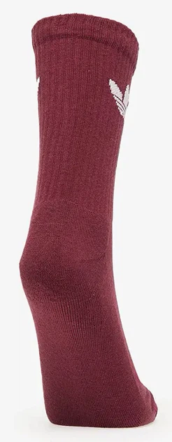 Шкарпетки Adidas TR CREW S 6 пар XL (46-48) 65% бавовна зелений, білий, блакитний, чорний, темно-зелений, бордовий - Фото 4 Шкарпетки Adidas TR CREW S 6 пар XL (46-48) 65% бавовна зелений, білий, блакитний, чорний, темно-зелений, бордовий - зображення 4