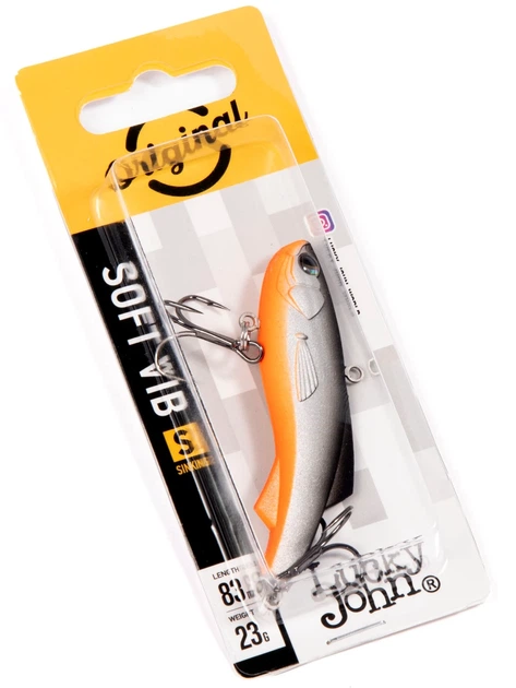 Воблер тонущий LJ Pro Series SOFT VIB 83 8,3 см 23 г силикон 001 - Фото 3 Воблер тонущий LJ Pro Series SOFT VIB 83 8,3 см 23 г силикон 001 - изображение 3