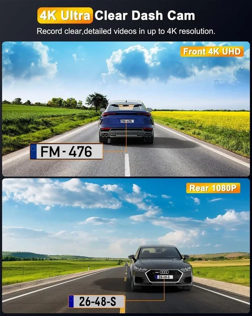 Автомобільний відеореєстратор 64 ГБ Zhiroad - зображення 5