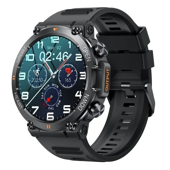 Умные часы Smart Storm Cyber Orange 45х15 мм Поликарбонат Каучук/Нейлон Оранжевый - изображение 2