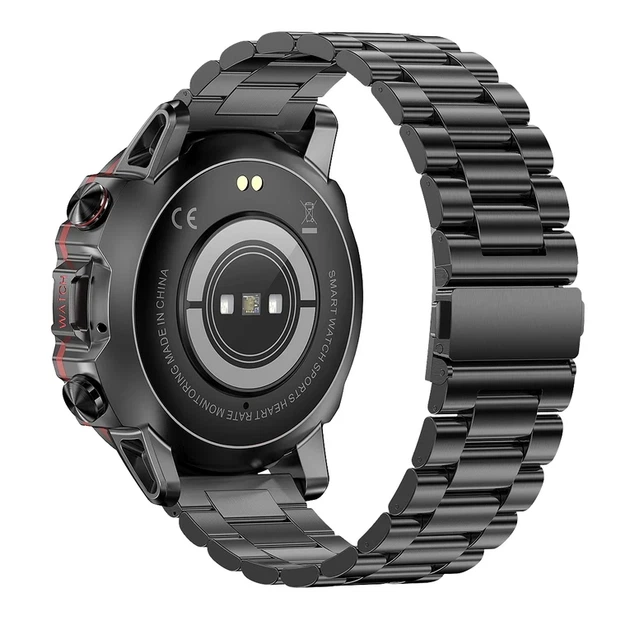 Розумний годинник Smart Forest Pro Black OLED 47х13 мм чорний сталь 60 г - зображення 8