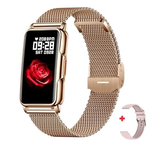 Смарт-годинник Smart Mioband Nano+ OLED 1,47" сталевий золотистий 21,5 см - Фото 1 Смарт-годинник Smart Mioband Nano+ OLED 1,47" сталевий золотистий 21,5 см - зображення 1