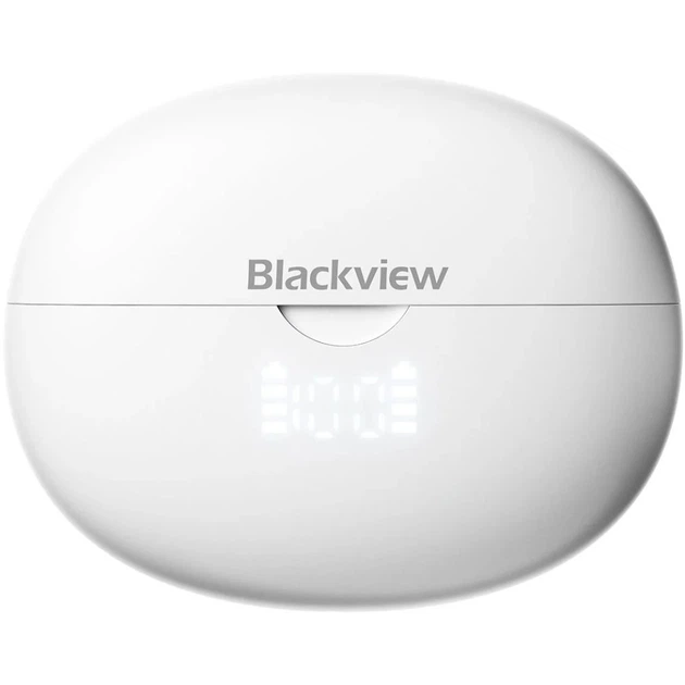 Беспроводные наушники TWS Blackview AirBuds 13 Bluetooth 5.4, шумоподавление ENC+DNS, Stellar White (6931548323273) - изображение 6