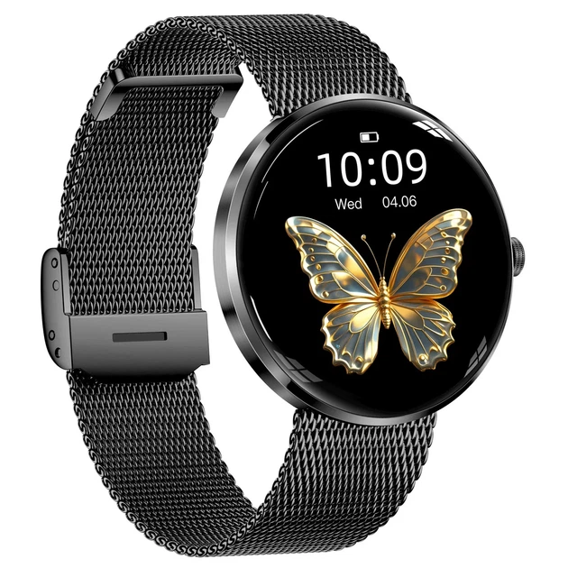 Смарт-часы Smart Luna Rubber Black 46 мм металл каучук черный - Фото 2 Смарт-часы Smart Luna Rubber Black 46 мм металл каучук черный - изображение 2
