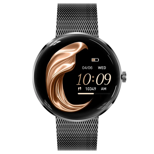 Смарт-часы Smart Luna Rubber Black 46 мм металл каучук черный - Фото 3 Смарт-часы Smart Luna Rubber Black 46 мм металл каучук черный - изображение 3