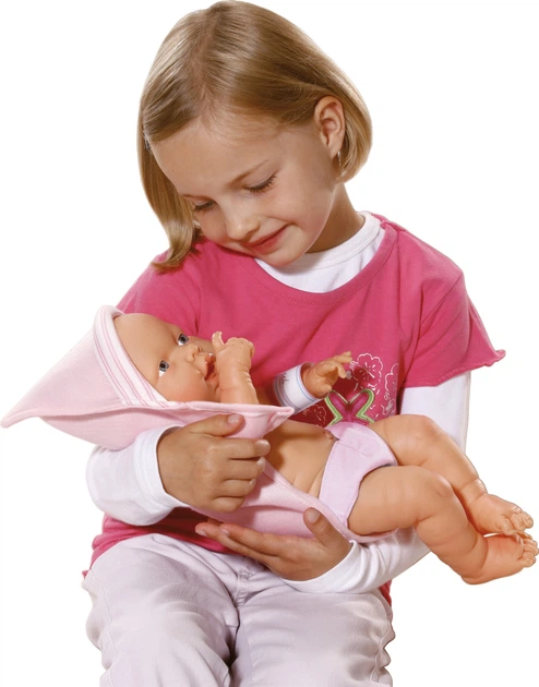 Lalka bobas Bayer Design Baby Dziewczynka 42 cm 94200AC (4003336000047) - obraz 7