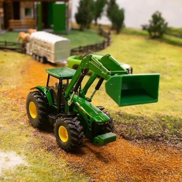 Traktor Siku John Deere With Front Loader (4006874019823) - obraz 4