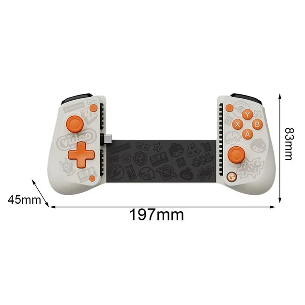 GameSir X5 Lite Type-C беспроводной геймпад контроллер (джойстик) для смартфона планшета Absolute Zero White - изображение 2
