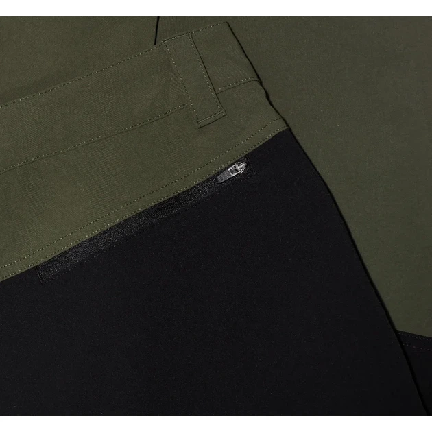 Брюки Mammut Zinal Hybrid Pants M 54 short Dark Marsh-Black - изображение 7