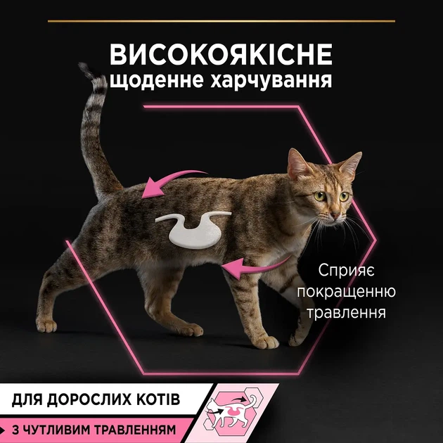 Вологий корм для кошенят Purina Pro Plan Kitten з індичкою, шматочки в підливці, пауч 85 г - зображення 2