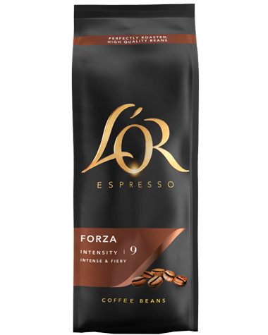 Кофе в зернах L'OR Espresso Forza 500 г - Фото 1 Кофе в зернах L'OR Espresso Forza 500 г - изображение 1