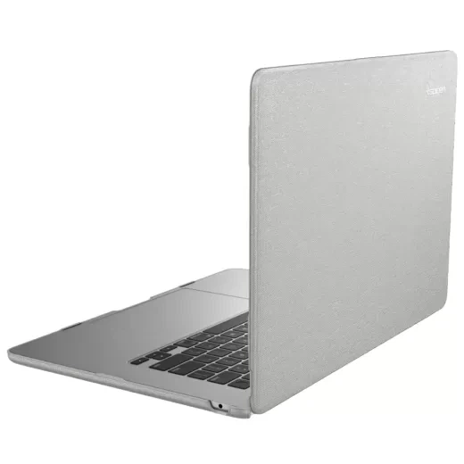 Чехол Spigen Urban Fit Heather Grey для MacBook Air 15.3” M5 | M4 | M3 | M2 (2026 | 2025 | 2024 | 2023) (ACS10975) - изображение 4