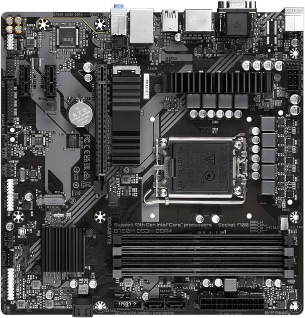 Материнская плата Gigabyte B760M DS3H DDR4 (102216314) - изображение 5