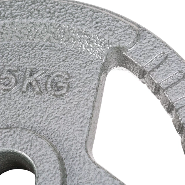 Obciążenie Gymtek G66519 żeliwne 5 kg 30 mm Szare (5907766665199) - Zdjęcie 4 Obciążenie Gymtek G66519 żeliwne 5 kg 30 mm Szare (5907766665199) - obraz 4