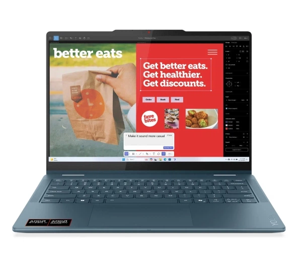 Ноутбук Ноутбук 2в1 Lenovo Yoga 7 2-в-1 14AKP10 OLED 14" Ryzen AI 7 350 16ГБ ОПЕРАТИВНОЇ ПАМ'ЯТІ 512ГБ Диск SSD Win11 Зелений Функції AI - Фото 1 Ноутбук Ноутбук 2в1 Lenovo Yoga 7 2-в-1 14AKP10 OLED 14" Ryzen AI 7 350 16ГБ ОПЕРАТИВНОЇ ПАМ'ЯТІ 512ГБ Диск SSD Win11 Зелений Функції AI - изображение 1