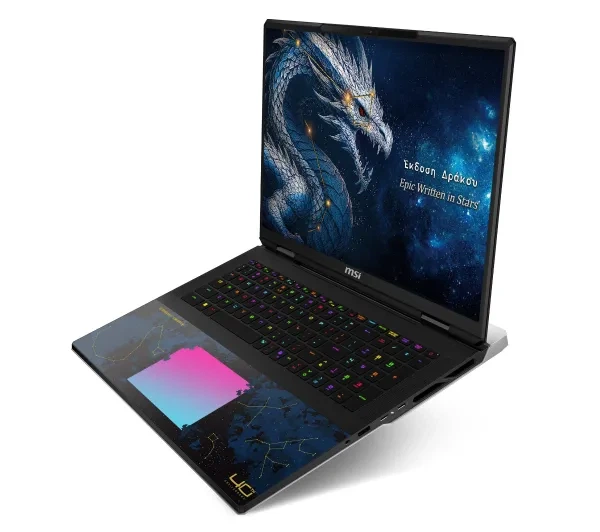 Ноутбук Ноутбук ігровий MSI Titan 18 HX Dragon Edition Draco Epic 18"240Hz Ultra 9 290HX 96GB RAM 4TB Диск SSD RTX5090 DLSS4 Win11 Pro Чорний AI - Фото 9 Ноутбук Ноутбук ігровий MSI Titan 18 HX Dragon Edition Draco Epic 18"240Hz Ultra 9 290HX 96GB RAM 4TB Диск SSD RTX5090 DLSS4 Win11 Pro Чорний AI - изображение 9
