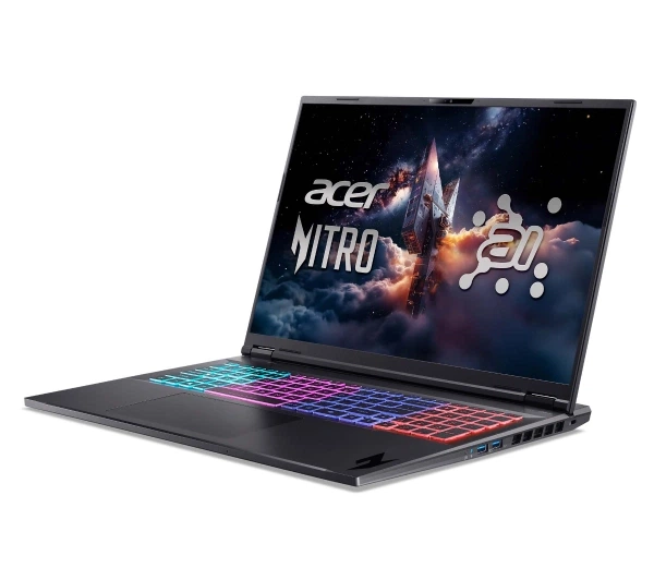 Ноутбук Ноутбук ігровий Acer Nitro 18 AI AN18-61 18" 165Гц Ryzen AI 9 365 32ГБ ОПЕРАТИВНА ПАМ'ЯТЬ 1ТБ Диск SSD RTX5060 DLSS4 Win11 Чорний Функції AI - Фото 3 Ноутбук Ноутбук ігровий Acer Nitro 18 AI AN18-61 18" 165Гц Ryzen AI 9 365 32ГБ ОПЕРАТИВНА ПАМ'ЯТЬ 1ТБ Диск SSD RTX5060 DLSS4 Win11 Чорний Функції AI - зображення 3