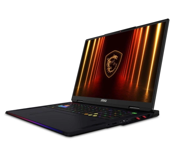 Ноутбук Ноутбук ігровий MSI Raider 18 HX AI A2XWIG-222PL 18" 120Гц Ultra 9 285HX 64ГБ ОПЕРАТИВНОЇ ПАМ'ЯТІ 4ТБ Диск SSD RTX5080 DLSS4 Win11 Чорний Функції AI - Фото 3 Ноутбук Ноутбук ігровий MSI Raider 18 HX AI A2XWIG-222PL 18" 120Гц Ultra 9 285HX 64ГБ ОПЕРАТИВНОЇ ПАМ'ЯТІ 4ТБ Диск SSD RTX5080 DLSS4 Win11 Чорний Функції AI - зображення 3