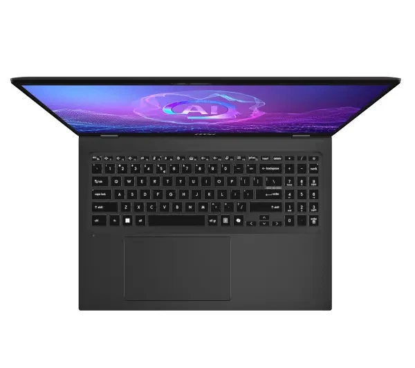Ноутбук Ноутбук MSI Prestige 16 AI+ Evo B2VMG-220PL OLED 16" Ultra 5 226V 16GB ОПЕРАТИВНОЇ ПАМ'ЯТІ 1TB SSD Диск Win11 Сірий Функції ШІ - зображення 2