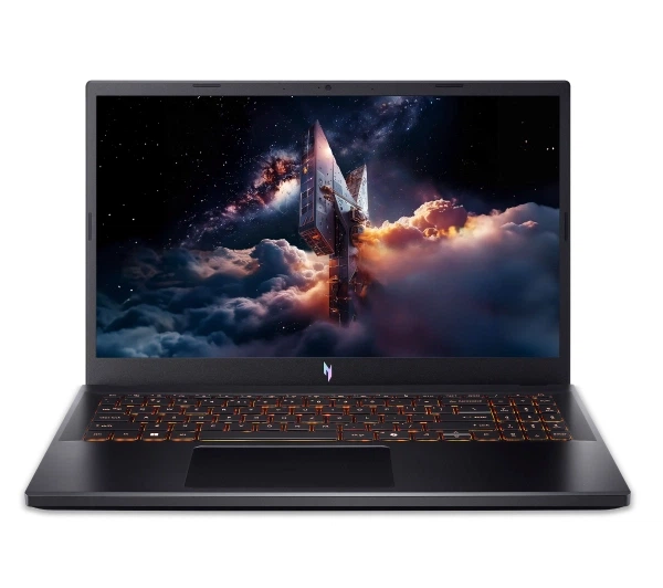 Ноутбук ігровий Acer Nitro V 15 ANV15-52 15,6" 165Гц i9-13900H 16ГБ ОПЕРАТИВНОЇ ПАМ'ЯТІ 512ГБ Диск SSD RTX5060 Win11 Чорний - Фото 1 Ноутбук ігровий Acer Nitro V 15 ANV15-52 15,6" 165Гц i9-13900H 16ГБ ОПЕРАТИВНОЇ ПАМ'ЯТІ 512ГБ Диск SSD RTX5060 Win11 Чорний - зображення 1