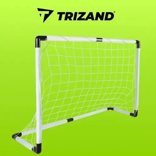Футбольна дитяча брамка Trizand 120×80 см, набір - изображение 3