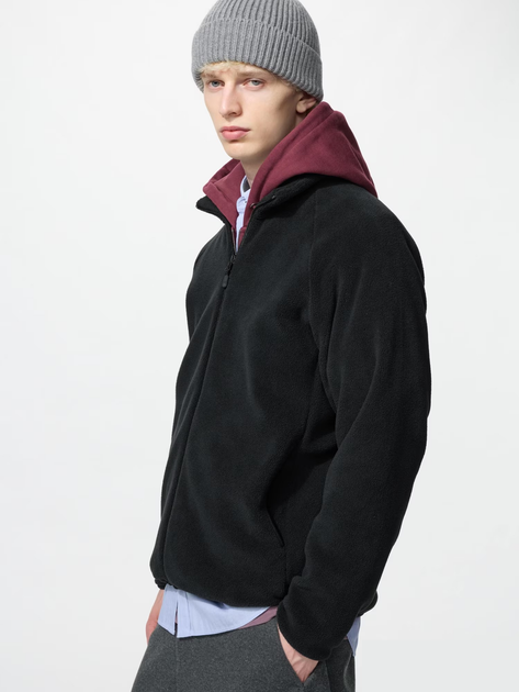 Кардиган Uniqlo розмір XS чорний (69) (469955) - Фото 2 Кардиган Uniqlo розмір XS чорний (69) (469955) - зображення 2