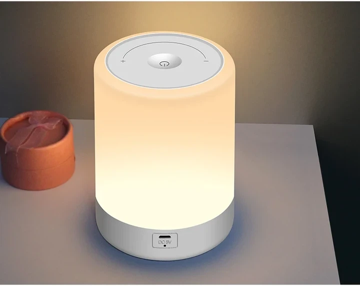 Сенсорный светильник Touch Dimmable Colorful Night Light - изображение 4