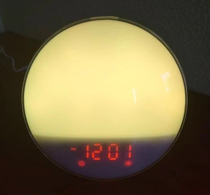 Світловий будильник-нічник з підсвічуванням Sunshine - зображення 4