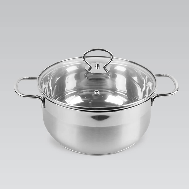 Кастрюля Maestro 14 см, 0,9 л, с крышкой, капсульное дно(TO-15863-TO) - Фото 2 Кастрюля Maestro 14 см, 0,9 л, с крышкой, капсульное дно(TO-15863-TO) - изображение 2
