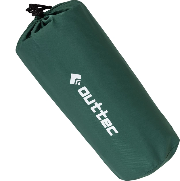 Надувний матрац для кемпінгу Outtec Pillow TPU O-42638 200 x 66,5 см з подшкою Зелений (5905884426388) - зображення 10