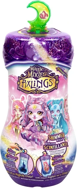 Лялька Пікслінг Фея Фей Меджік Міксі Magic Mixies Shimmerverse Series Pixlings Faye The Fairy - зображення 2