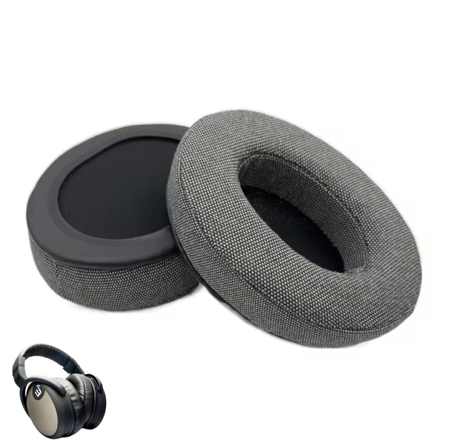 Амбушюры тканевые для наушников Brainwavz HM5 (10,5x8,5 см) grey серые - Фото 1 Амбушюры тканевые для наушников Brainwavz HM5 (10,5x8,5 см) grey серые - изображение 1