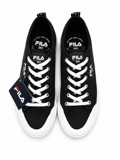 Кеды женские FILA Canvas Black черные 38 (4069139841638) - Фото 4 Кеды женские FILA Canvas Black черные 38 (4069139841638) - изображение 4