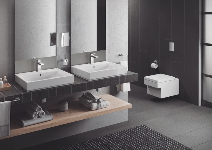 Кільце для рушника Grohe Essentials Cube New (40510001) - Фото 4 Кільце для рушника Grohe Essentials Cube New (40510001) - зображення 4