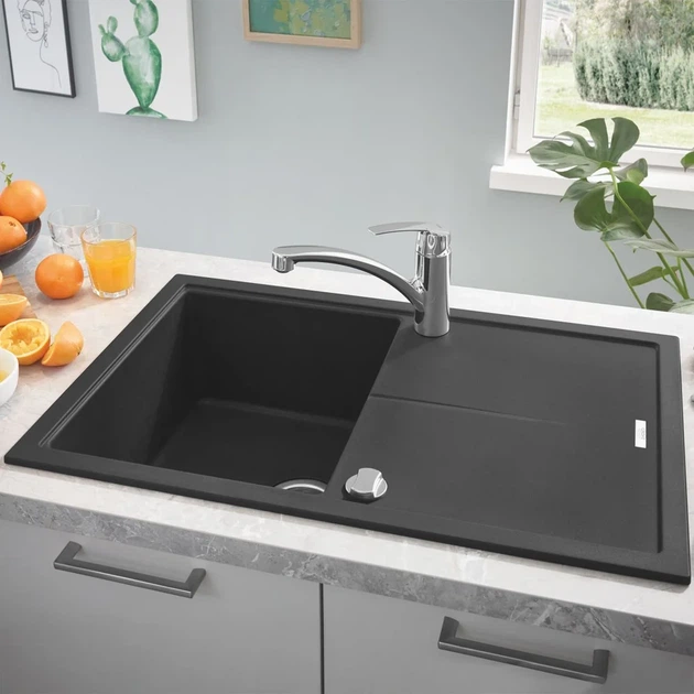 Grohe K400 50-C Композитная мойка, графит (31639AP0) - изображение 3