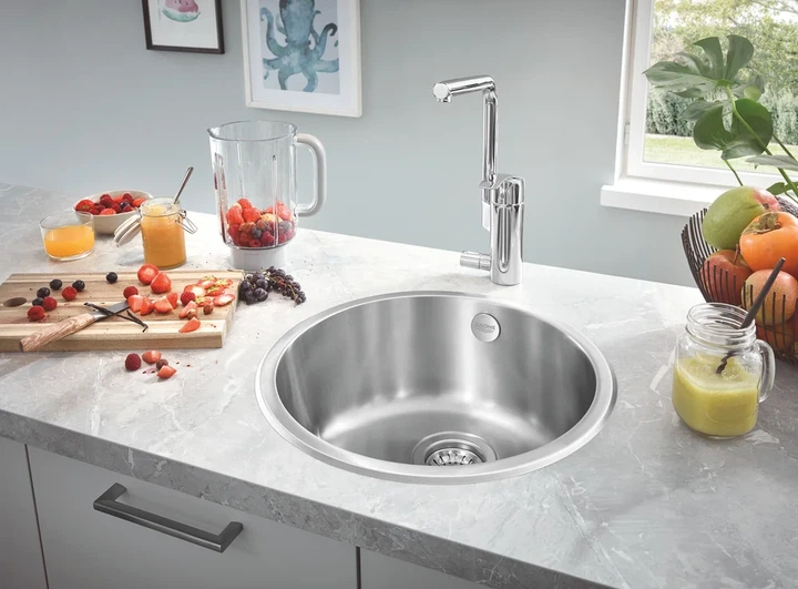 Мийка для кухні із нержавіючої сталі Grohe K200 (31720SD0) - Фото 5 Мийка для кухні із нержавіючої сталі Grohe K200 (31720SD0) - изображение 5