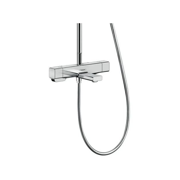 Душевая система Hansgrohe E Showerpipe 280 1jet для ванны, хром (27687000) - изображение 3