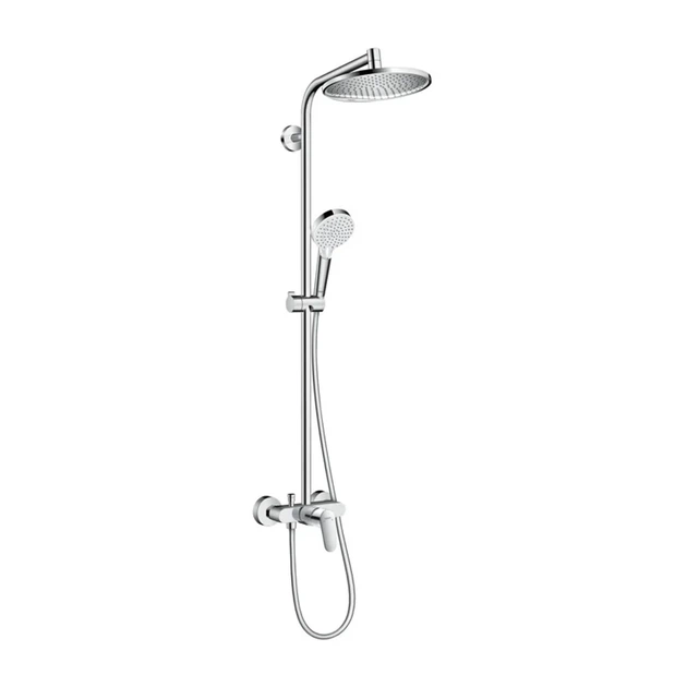 Hansgrohe Crometta S 240 Душова система, хром (27269000) - Фото 1 Hansgrohe Crometta S 240 Душова система, хром (27269000) - зображення 1
