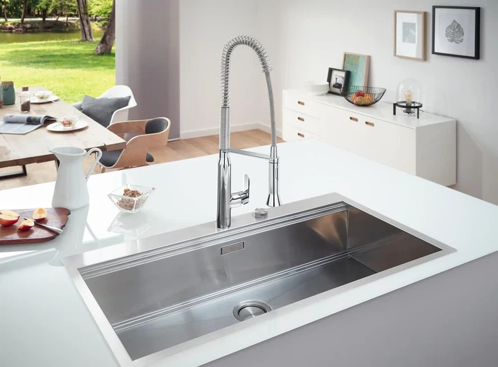 Grohe K800 Мойка кухонная, сталь (31586SD0) - изображение 9