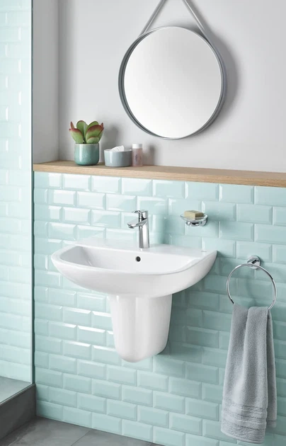 Кільце для рушника Grohe Bau Cosmopolitan Neutral (40460001) - Фото 6 Кільце для рушника Grohe Bau Cosmopolitan Neutral (40460001) - зображення 6
