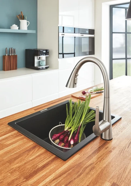 Grohe K700U Мойка кухонная, графит (31654AP0) - изображение 11