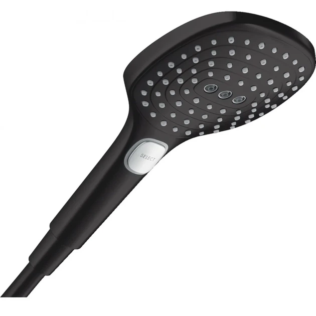Ручний душ Hansgrohe Raindance Select E 120 3jet, matt black (26520670) - зображення 3
