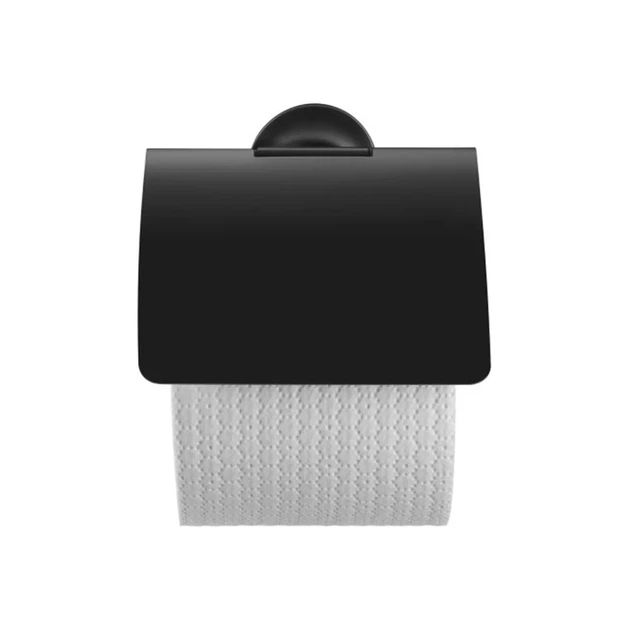 Бумагодержатель без крышки Duravit Starck T (цвет - чёрный матовый) (0099404600) - изображение 2