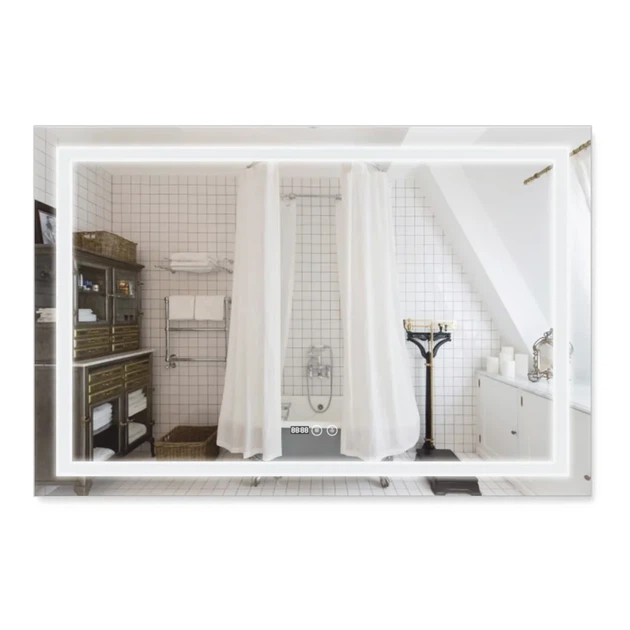 Дзеркало Qtap Mideya з антизапотіванням (DC-F613) 1200х800 QT2078F613W - Фото 1 Дзеркало Qtap Mideya з антизапотіванням (DC-F613) 1200х800 QT2078F613W - изображение 1