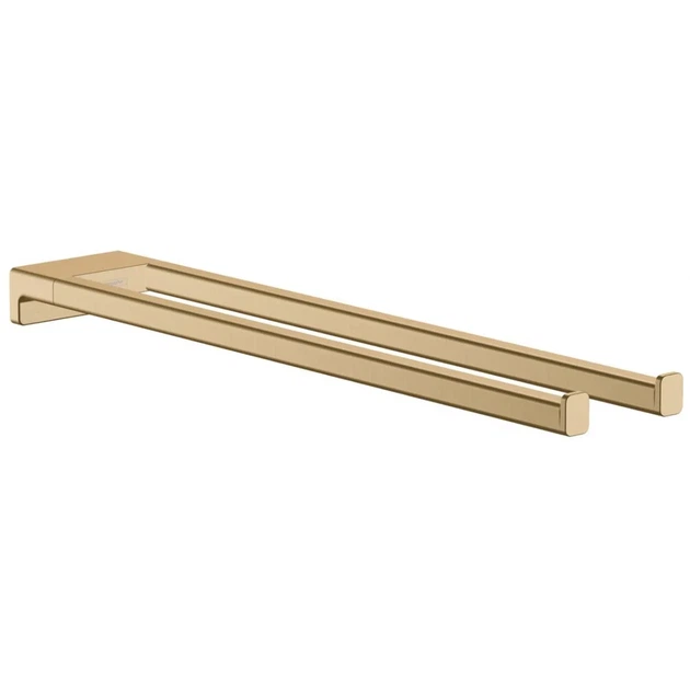 Полотенцедержатель Hansgrohe AddStoris 44,5 см, подвійний, Brushed Bronze (41770140) - Фото 3 Полотенцедержатель Hansgrohe AddStoris 44,5 см, подвійний, Brushed Bronze (41770140) - изображение 3