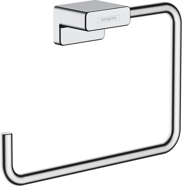 Полотенцедержатель - кільце Hansgrohe AddStoris, Chrome (41754000) - Фото 3 Полотенцедержатель - кільце Hansgrohe AddStoris, Chrome (41754000) - зображення 3