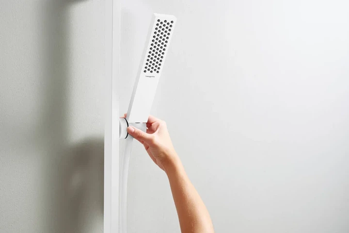 Лійка для душу Hansgrohe Pulsify E 100 1jet EcoSmart (колір - білий матовий) 24320700 - изображение 4