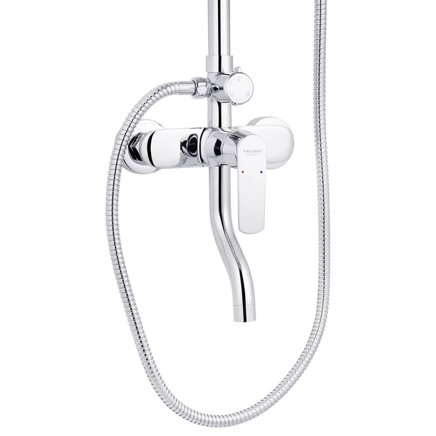 Kroner KRP Armada C064K Душевая система, хром (Armada-C064K) - Фото 2 Kroner KRP Armada C064K Душевая система, хром (Armada-C064K) - изображение 2
