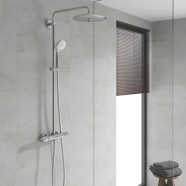 Душевая система Grohe Euphoria System с термостатом, хром (27296003) - изображение 8